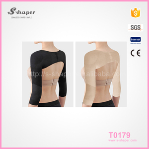 Body moldeador de brazo maduro para mujer, Corrector de postura transpirable y sin costuras, ropa moldeadora de Control de barriga para adultos, para mujer, 2017 - Product Image 5