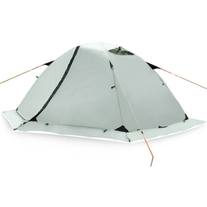 Abri pliable pour 2 personnes, Camping, randonnée, 4 saisons, extérieur, en Aluminium, étanche, pour adultes, nouveauté <span class=keywords><strong>2018</strong></span> - Product Image 3