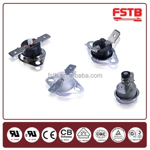 Heater Thermostat FSTB Wholesale Electric Water Heater Bimetal Disc Thermostat N/C KSD301 Thermostat 250V 10A