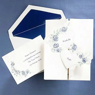 Tarjeta de invitación para tablero festivo/tarjeta de invitación de boda cortada con láser/los últimos diseños de tarjetas de boda