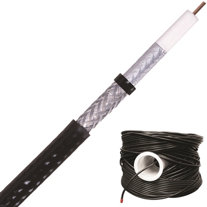 Owire RG6 Doble blindaje <span class=keywords><strong>CATV</strong></span>/CCTV <span class=keywords><strong>Cable</strong></span> coaxial 75Ohm Impedancia PVC Chaqueta 100M Longitud - Product Image 1