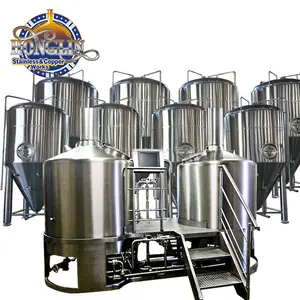 Equipo cervecero de cervezas micro cervecería 1BBL, 2BBL, 3BBL 5BBL, 10BBL por lote