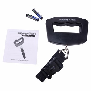 Nuovo Stile 50 kg/10g Peso Display LCD Portatile Da Viaggio Elettronico Gancio Appeso Bagagli Pocket Peso Esatto Misuratore scala - Product Image 6