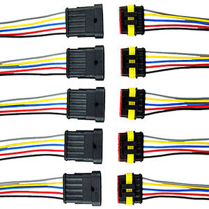 1 2 <span class=keywords><strong>3</strong></span> 4 5 6针路汽车防水电连接器插头电线AWG TYCO连接器线束 - Product Image 6
