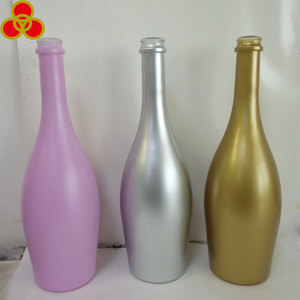Botella de Champán Electrochapada en Oro <span class=keywords><strong>Rosa</strong></span> Mate de 750 ml - Product Image 1