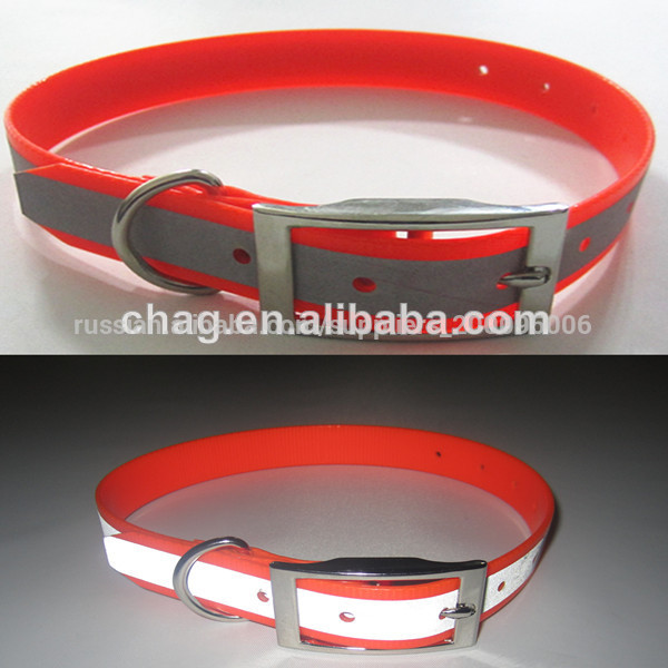 отражательная ошейник с пряжкой сплава