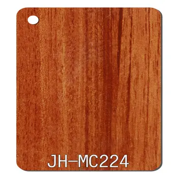 Rectangle 3mm thick artificial wood grain patterned acrylic plastic sheets plates place mat coaster decoration