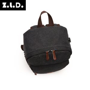 Solid Color School <strong>Laptop</strong> <strong>Backpack</strong> Outdoor Canvas <strong>Backpack</strong> Women Vintage Business <strong>Backpack</strong> <strong>Laptop</strong> - Product Image 3