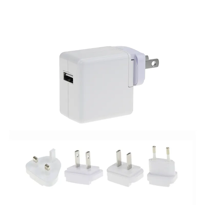 International Detachable US EU AU UK Wall Plug Travel Charging Adapter Travel Charger USB Power Adapter 5V 1A 5V 2A 3A