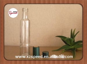 250ml claro color verde oscuro de color marrón oscuro ronda de color de aceite de oliva de vidrio de <span class=keywords><strong>la</strong></span> botella y <span class=keywords><strong>la</strong></span> tapa verde - Product Image 3