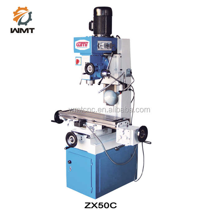 ZX50C Mini Drilling and Milling Machine - 50mm Capacity, 3-Axis