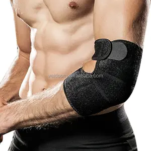 Goede Kwaliteit Sport Fitness Gym Weighlifting Elleboog Protector Brace Pad Elleboog Ondersteuning