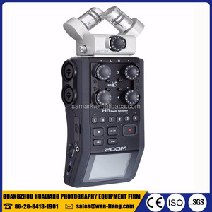 Portátil <span class=keywords><strong>de</strong></span> Mano <span class=keywords><strong>de</strong></span> Micrófono intercambiables H6 Zoom digital grabadora <span class=keywords><strong>de</strong></span> voz - Product Image 1