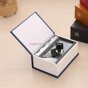 Scatola di legno salvadanaio in legno professionale eco-friendly a forma di libro MDF - Product Image 3