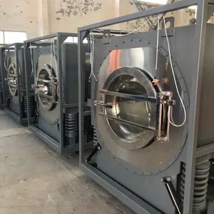 호텔 세탁물 산업 100kg 세탁기