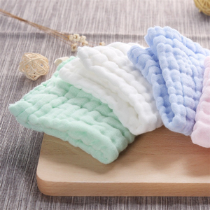 100 Cotton Muslin Gauze <strong>Cheap</strong> Hand Towels Small Face Baby Towel Infant <strong>Burp</strong> <strong>Cloth</strong>