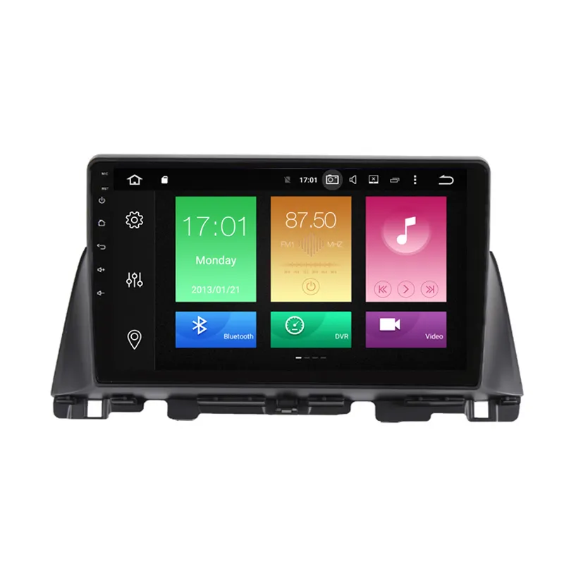 10.1 "Android 8.0 2 DIN Mobil Dvd Player untuk Kia K5 Optima 2016 2017 2018 GPS Radio RDS Stereo multimedia USB WiFi Video Navi