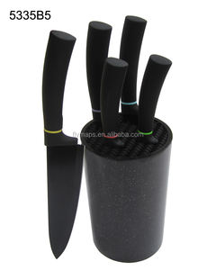 Ensemble de cuisine en couteaux à revêtement antiadhésif, manche en pp classique de haute qualité 6 pièces - Product Image 5