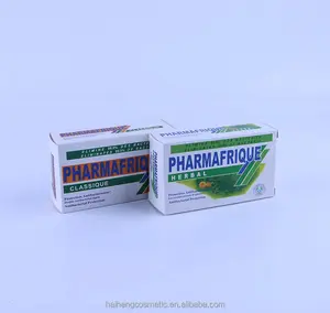 Pharmafrique classique 200g के साथ बॉक्स whitening हर्बल देखभाल स्नान साबुन