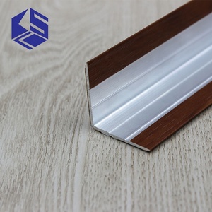 Listelli di Protezione in Alluminio Effetto <span class=keywords><strong>Legno</strong></span> per Pareti, Protezione <span class=keywords><strong>Angolare</strong></span> - Product Image 6