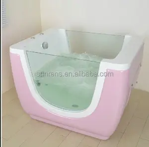 Venda quente Multifunções Banheira Autônoma Acrílica Para Recém-nascidos Baby Spa Tubs Massagem Banheira Para Baby Spa Equipment