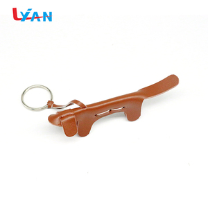 OEM thăng hoa sang trọng Dog Keychain chất lượng tuyệt vời da Keychain - Product Image 1