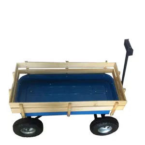 Nuovo Materiale Per Bambini Spiaggia Trolley A Mano Tirare Carri Giocattolo