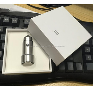 Original Xiaomi Coche Cargador <span class=keywords><strong>mi</strong></span> Apariencia Metálica de Doble Salida USB Cargador de Coche Rápido Adaptador de cargador - Product Image 6