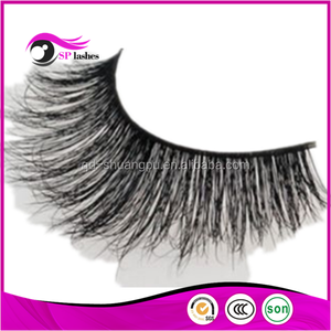 Desordenado de alta calidad 3D real caballo caballo caballo lashes pestañas falsas pestañas - Product Image 1
