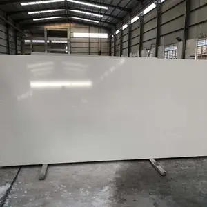 Murni Putih Kuarsa Batu Big Slab 3200*1600