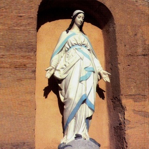 Sculpture en fibre de verre sur mesure grandeur nature, statue de la <span class=keywords><strong>Vierge</strong></span> <span class=keywords><strong>Marie</strong></span> <span class=keywords><strong>enceinte</strong></span> en résine - Product Image 4