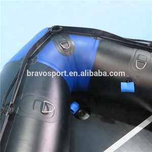 CE 16ft 5m Pvc 알루미늄 바닥 폰툰 풍선 낚시 보트 판매 - Product Image 4