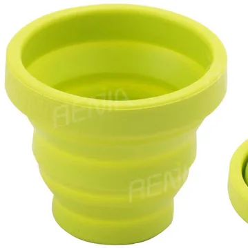 RENJIA silicone rubber folding cup silicone rubber drinking cup silicone mug cup cover