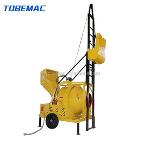 Mẫu JZC350-DHL Diesel Thủy Lực Tự Tải Trộn Bê Tông Với Thang Nâng