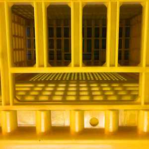 Caisson à circulation de poulets en plastique Modèle II <span class=keywords><strong>Poulailler</strong></span> mobile - Product Image 3