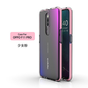 כפול צבע אנטי הלם TPU מקרה עבור <span class=keywords><strong>OPPO</strong></span> <span class=keywords><strong>F11</strong></span> פרו טלפון מקרה