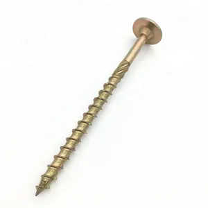 Torx Chipboard Screws Yellow Zinc Wafer Head T40 Torx Drive Flange Head Construction Timber Wood Screws