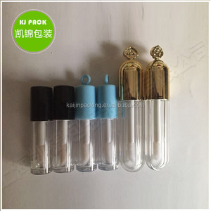 Custom cosmetics lip gloss contenedor de embalaje, tubo de brillo de labios vacío 5 ml - Product Image 1