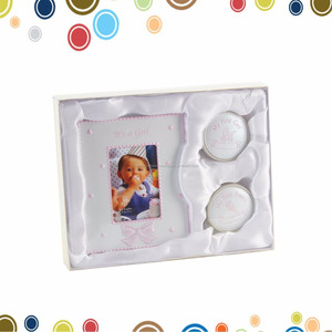 Diente y conjunto <span class=keywords><strong>rizo</strong></span> con memoria del bebé marco de fotos recuerdo - Product Image 1