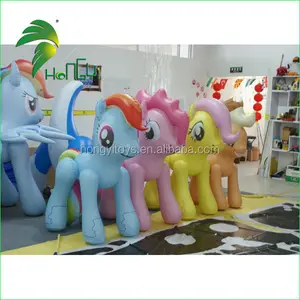 Più nuovo di Vendita Superiore Su Ordinazione Bello Gonfiabile Del Fumetto Piccolo Cavallo Giocattolo - Product Image 1