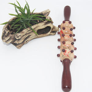 Hochwertiger manueller Massage stab aus Holz für den Körper zur Rücken-und Bauch massage - Product Image 4