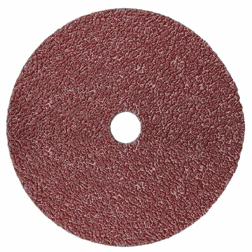 Disque de fibre abrasive de 5 pouces papier abrasif meulage disque de fibre d'oxyde d'aluminium abrasif