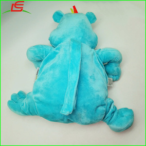Azul al por mayor oso de peluche bebé Juguete <span class=keywords><strong>musical</strong></span> con espejo redondo de plástico - Product Image 2