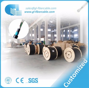 Sm / mm, Double <span class=keywords><strong>veste</strong></span>, Blindé lâche tube fiber optique câble sous armures gros - Product Image 3