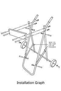 Usine directe pliable <span class=keywords><strong>hors</strong></span>-<span class=keywords><strong>bord</strong></span> bateau <span class=keywords><strong>moteur</strong></span> chariot <span class=keywords><strong>support</strong></span> présentoir chariot stockage - Product Image 6