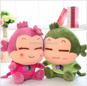 Hersteller Verkauf Neue Xi Affe Puppe Benutzerdefinierte Plüsch Spielzeug Liebhaber Sachen Tiere Puppe Für Kreative Hochzeit - Product Image 5