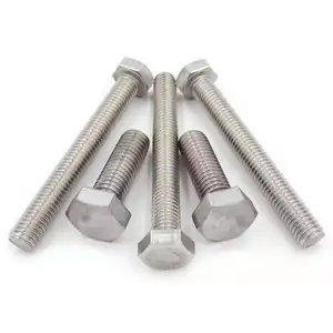 Precio de fábrica ASTM A325 de acero inoxidable pernos de cabeza hexagonal y nueces sujetadores