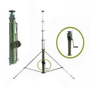 Mástil Telescópico de 50 pies con Manivela - Product Image 5