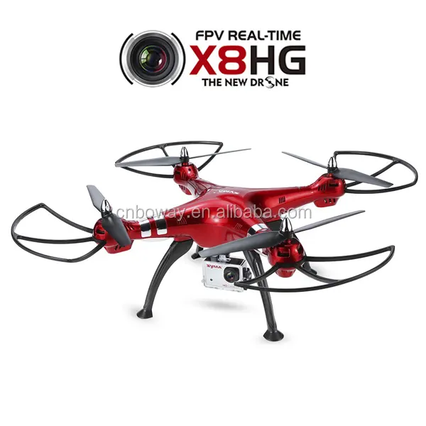 Syma X8HG WIFI FPV Профессиональный RC Квадрокоптер Дрон с камерой 1080P