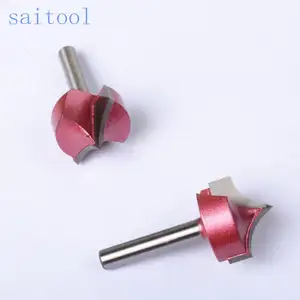 Saitool 3D الصلبة كربيد نهاية مطحنة ل مطاحن خشب القاطع و cnc بت التوجيه